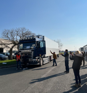 #UrgenceUkraine JPB Systeme crée un pont routier entre Villaroche et la Pologne